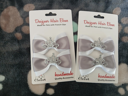 Bows Silver Crown