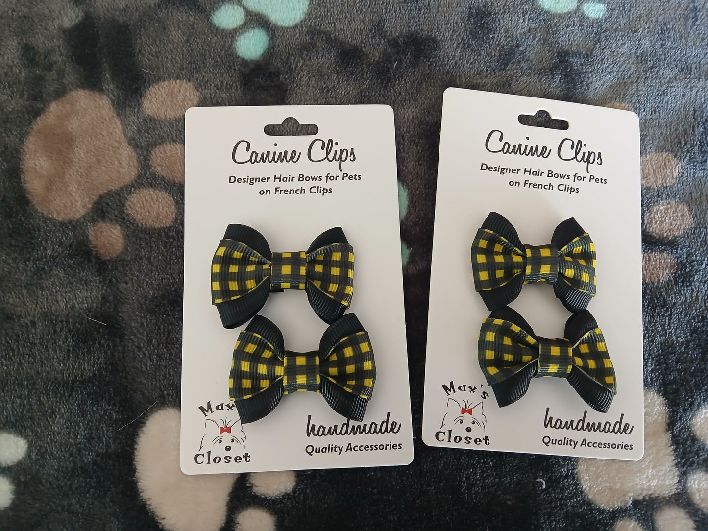 Bows yellow/black