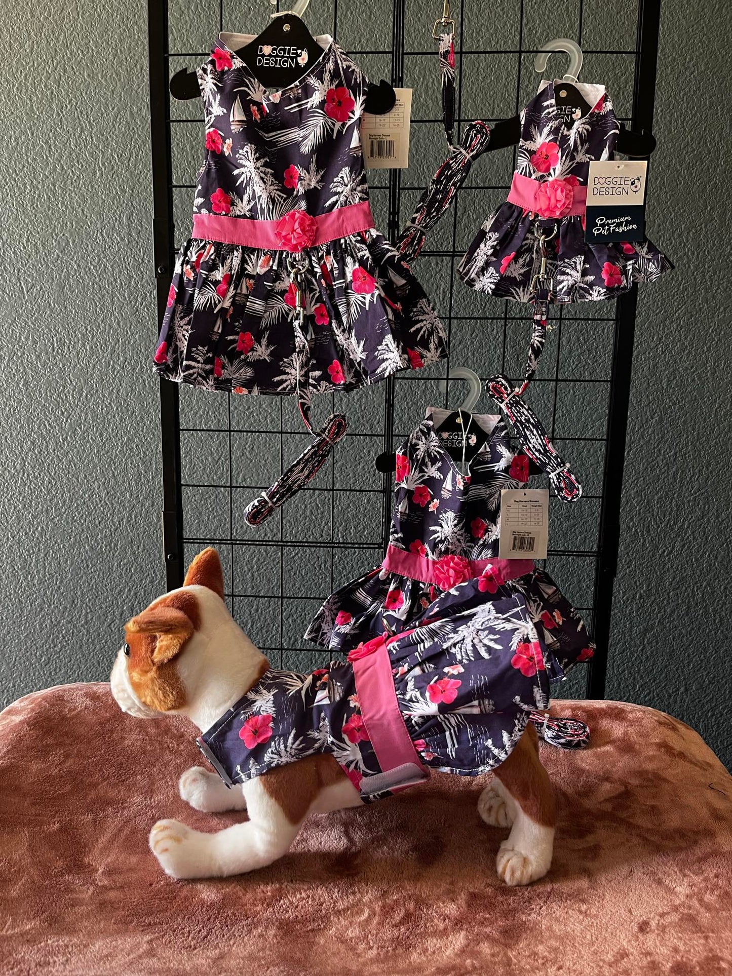 Dress Doggie Flower Sun Dress