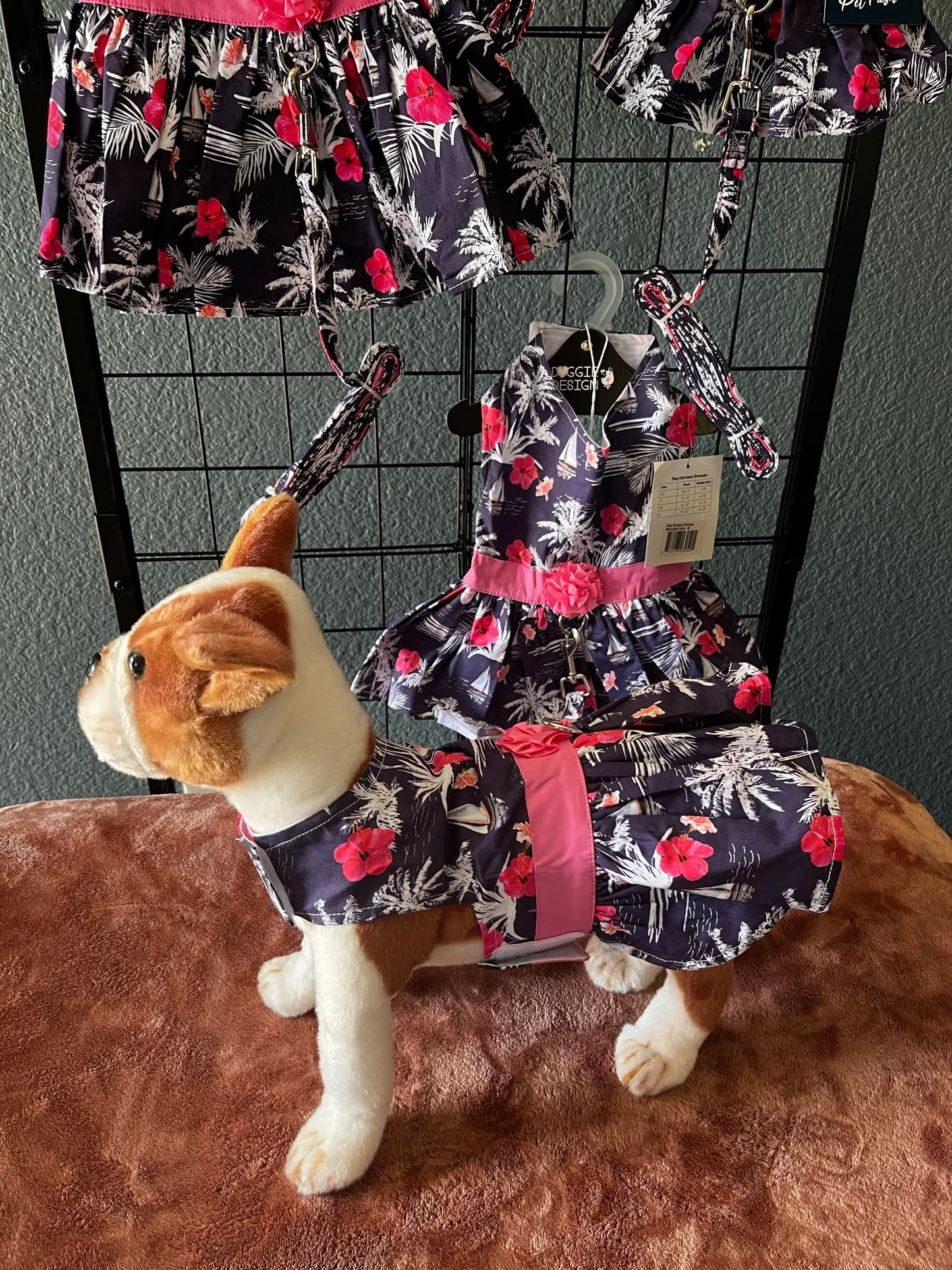 Dress Doggie Flower Sun Dress