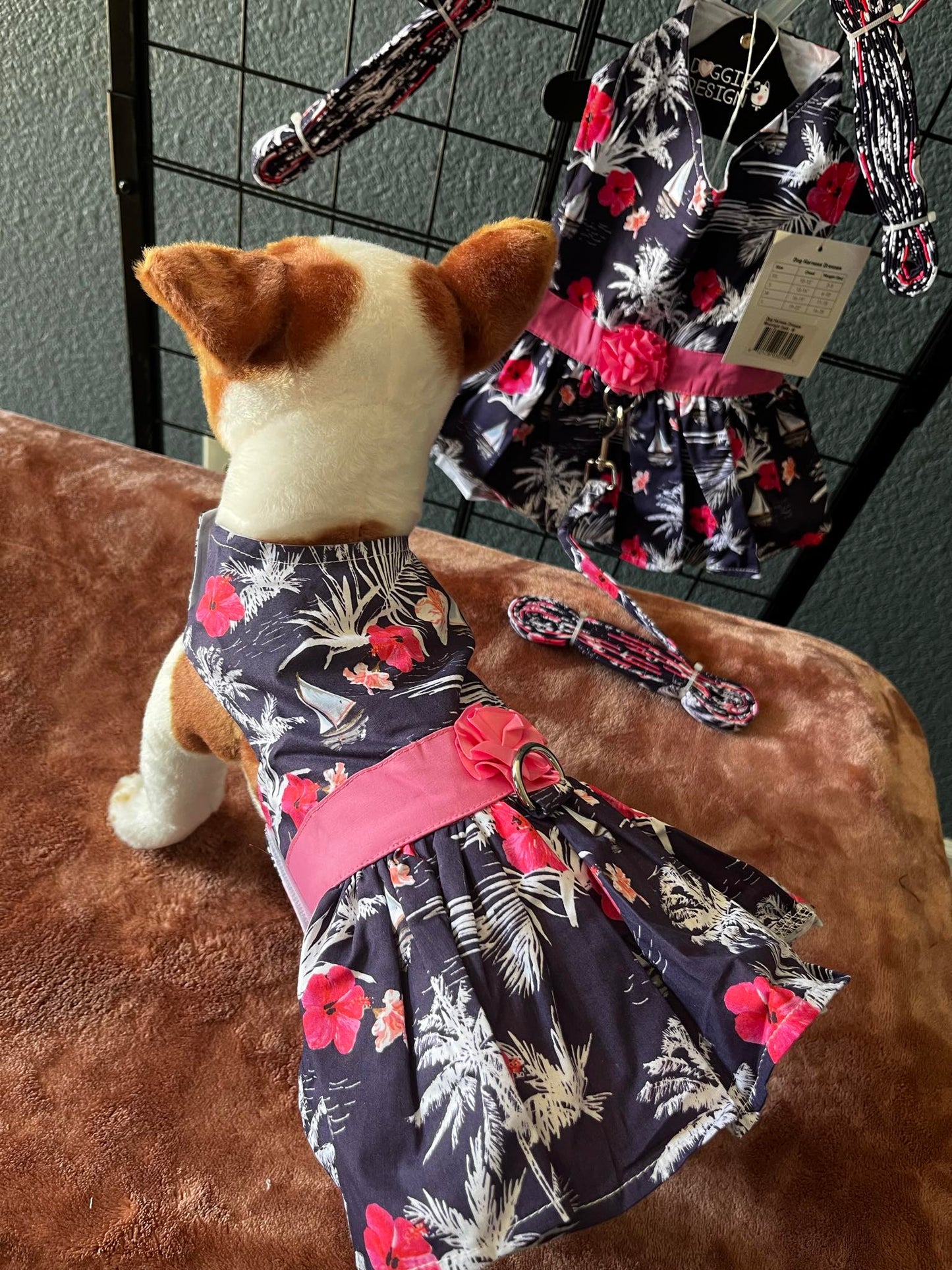 Dress Doggie Flower Sun Dress